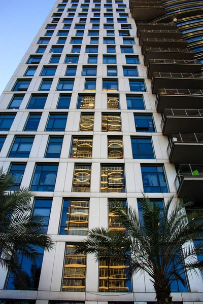 Pohled Průčelí Budovy Městě Tel Aviv Izrael — Stock fotografie
