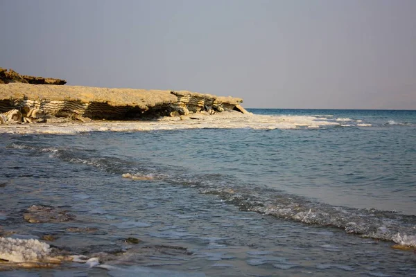 Natura Paesaggio Del Mar Morto Israele — Foto Stock
