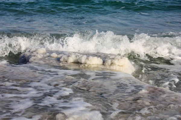 Natura Paesaggio Del Mar Morto Israele — Foto Stock