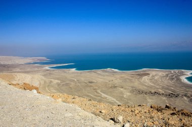 Doğa ve manzara Ölü Deniz'in İsrail       