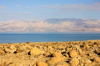 Doğa ve manzara Ölü Deniz'in İsrail       