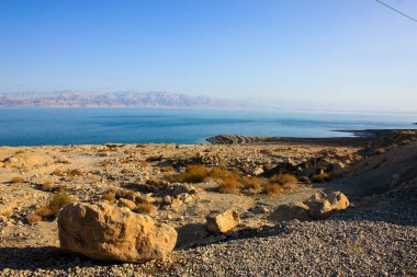 Doğa ve manzara Ölü Deniz'in İsrail       
