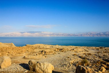 Doğa ve manzara Ölü Deniz'in İsrail       