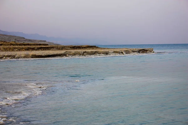 Natura Krajobraz Morza Martwego Izraelu — Zdjęcie stockowe