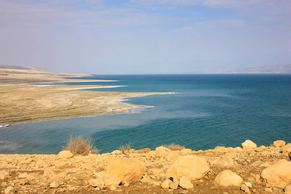 Natureza Paisagem Mar Morto Israel — Fotografia de Stock