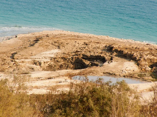 Natur Und Landschaft Des Toten Meeres Island — Stockfoto