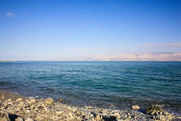 Příroda Krajina Mrtvého Moře Izraeli — Stock fotografie