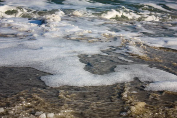 Natureza Paisagem Mar Morto Israel — Fotografia de Stock