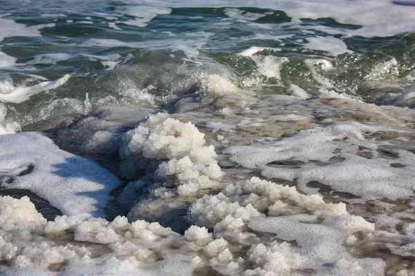 Natureza Paisagem Mar Morto Israel — Fotografia de Stock