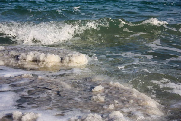 自然とイスラエルで死海の風景 — ストック写真