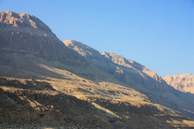 Görünüm Dağları nın ön İsrail Dead sea   
