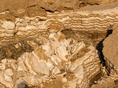 Görünüm Dağları nın ön İsrail Dead sea   