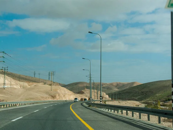 Краєвид Пустелі Негев Ізраїлі — стокове фото