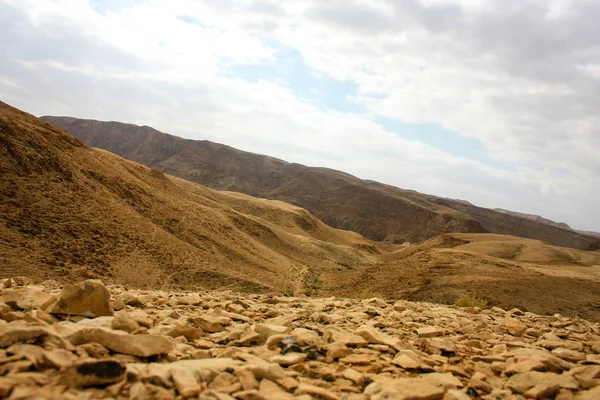 Пейзаж Пустыни Негев Израиле — стоковое фото