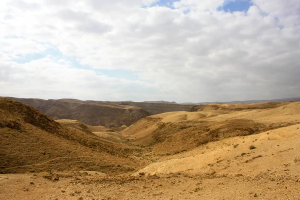 Краєвид Пустелі Негев Ізраїлі — стокове фото