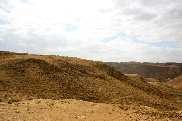 Paisagem Deserto Negev Israel — Fotografia de Stock