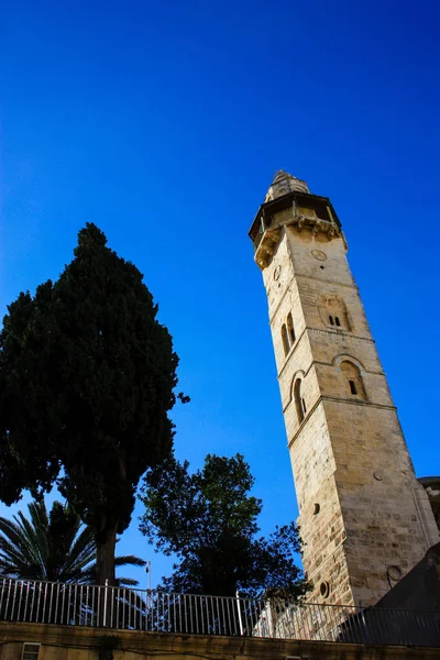 Closeup Street Old City Jerusalem Israel — Stock Photo, Image