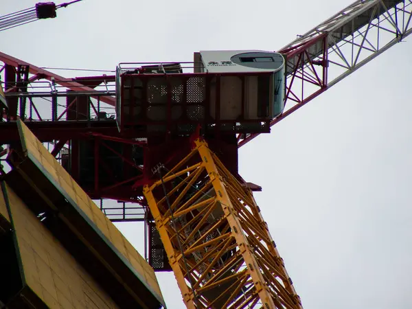 View Construction Site New Building City Tel Aviv Israel February — Stock Photo, Image