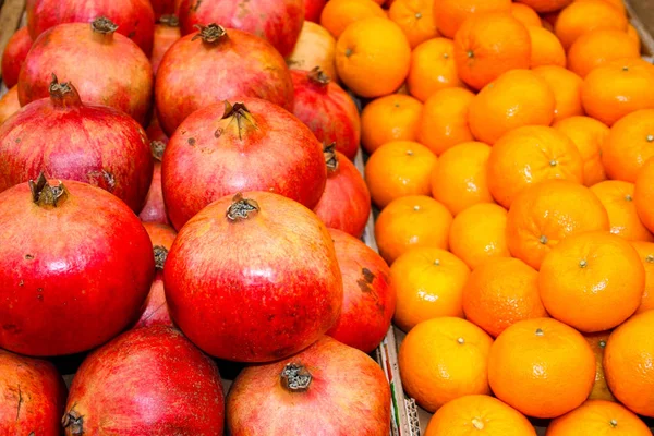 Closeup Ovoce Prodává Trhu Izraeli — Stock fotografie