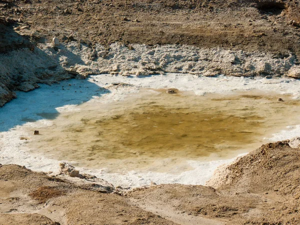 Natureza Paisagem Mar Morto Israel — Fotografia de Stock