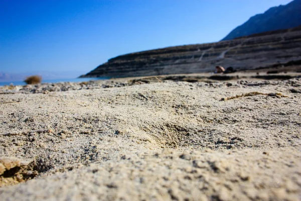 Natureza Paisagem Mar Morto Israel — Fotografia de Stock