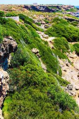 Crete kırsal manzara ve doğa