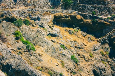 Crete kırsal manzara ve doğa