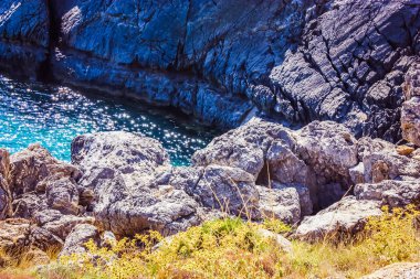 Crete kırsal manzara ve doğa