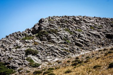 Crete kırsal manzara ve doğa