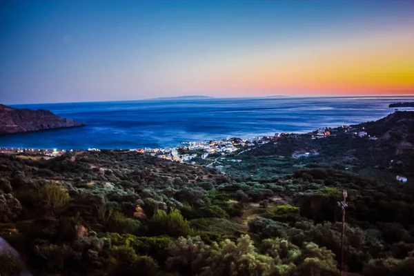 Crete Platteland Landschap Natuur — Stockfoto