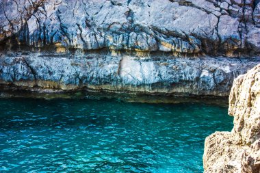  plaj ve kıyı şeridi Crete adasının görünümü