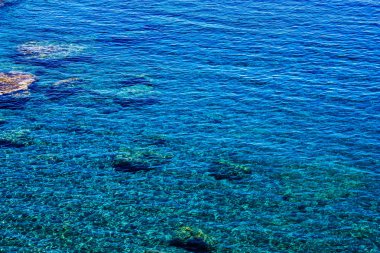  plaj ve kıyı şeridi Crete adasının görünümü