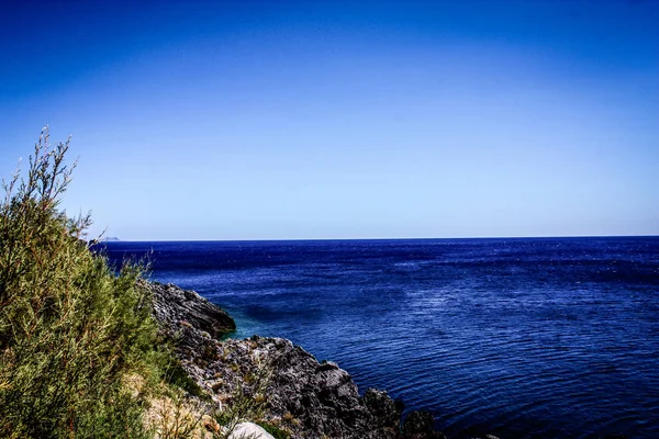 Över Stranden Och Kusten Kreta — Stockfoto