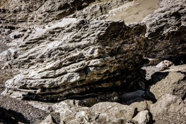 plaj ve kıyı şeridi Crete adasının görünümü