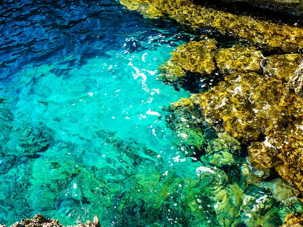 ビーチとクレタ島の海岸線の景色 — ストック写真