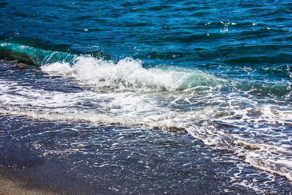 Blick Auf Strand Und Küste Der Betoninsel — Stockfoto