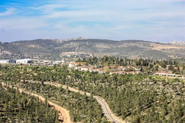 Doğa ve manzara Kudüs'te İsrail çevresinde      