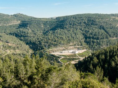 Doğa ve manzara Kudüs'te İsrail çevresinde      