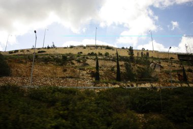 Doğa ve manzara Kudüs'te İsrail çevresinde      