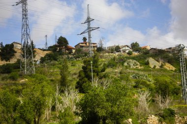 Doğa ve manzara Kudüs'te İsrail çevresinde      