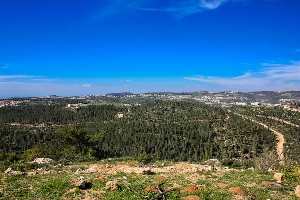 Natuur Landschap Rond Jeruzalem Israël — Stockfoto