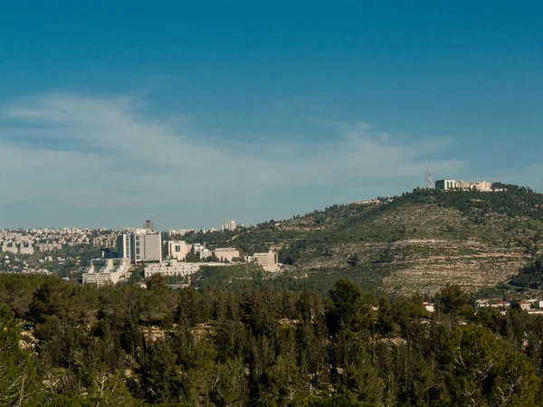 自然とイスラエルのエルサレムの周りの風景 — ストック写真