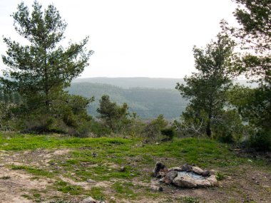 Doğa ve manzara Kudüs'te İsrail çevresinde      
