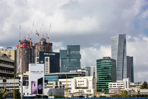 View Buildings Tel Aviv City Israel Afternoon — Stock Photo, Image