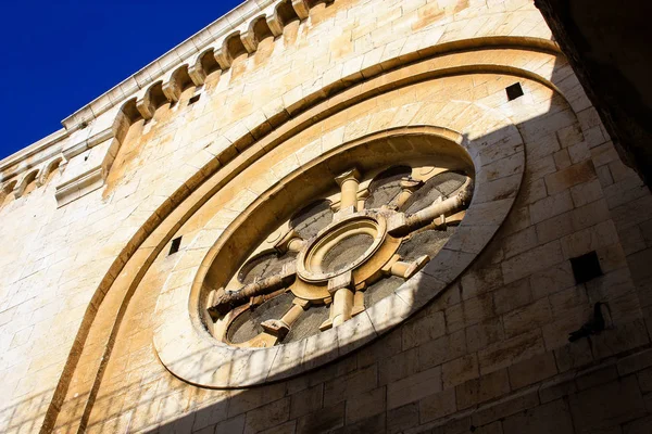 Nahaufnahme Eines Fensters Der Altstadt Von Jerusalem Israel — Stockfoto