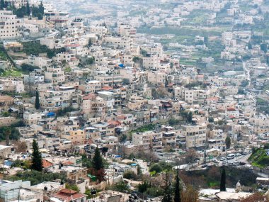 Kudüs'te İsrail panoramik manzaralı