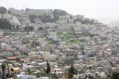 Kudüs'te İsrail panoramik manzaralı
