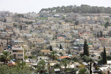 Kudüs'te İsrail panoramik manzaralı