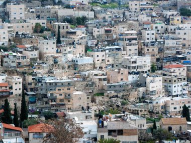 Kudüs'te İsrail panoramik manzaralı