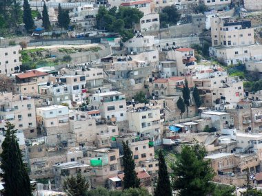 Kudüs'te İsrail panoramik manzaralı